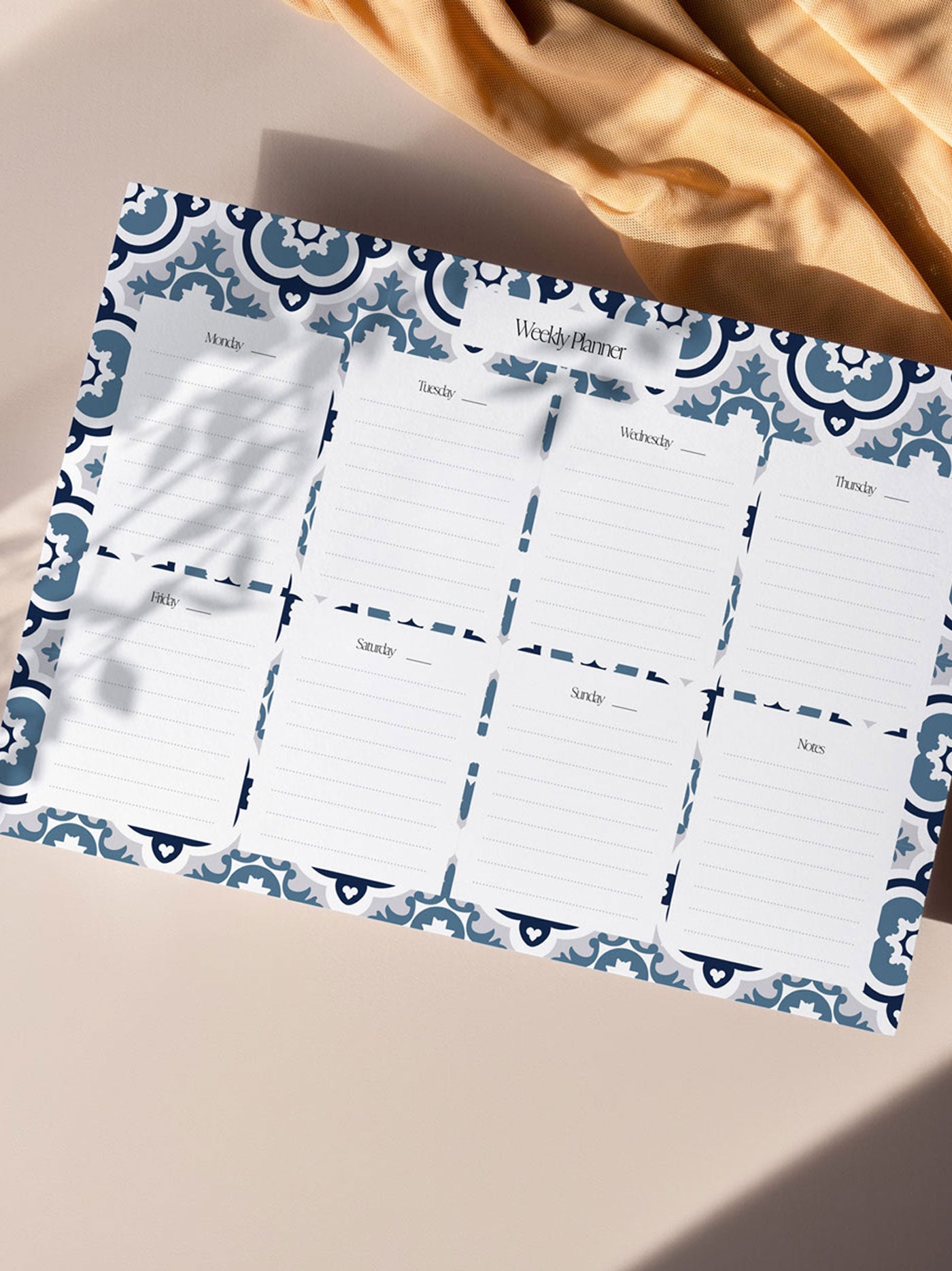 Ċelesti Weekly Planner