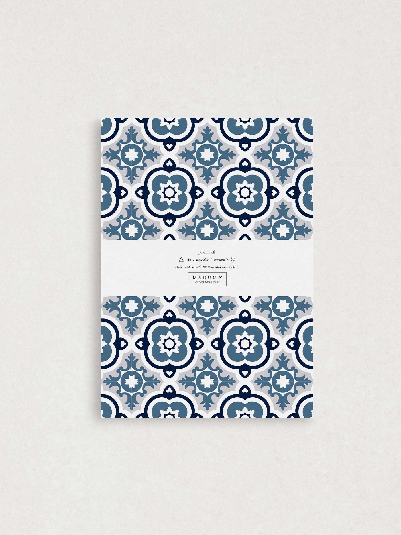 Ċelesti A5 Ruled Journal