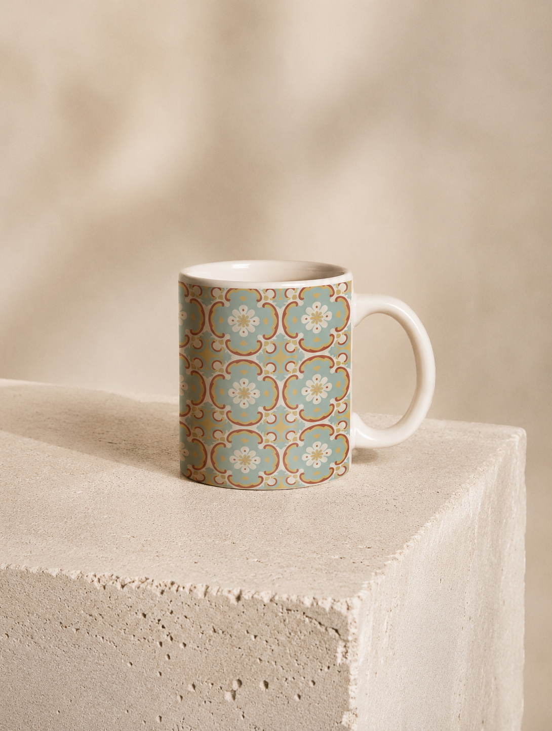 Turquoise Ceramic Mug