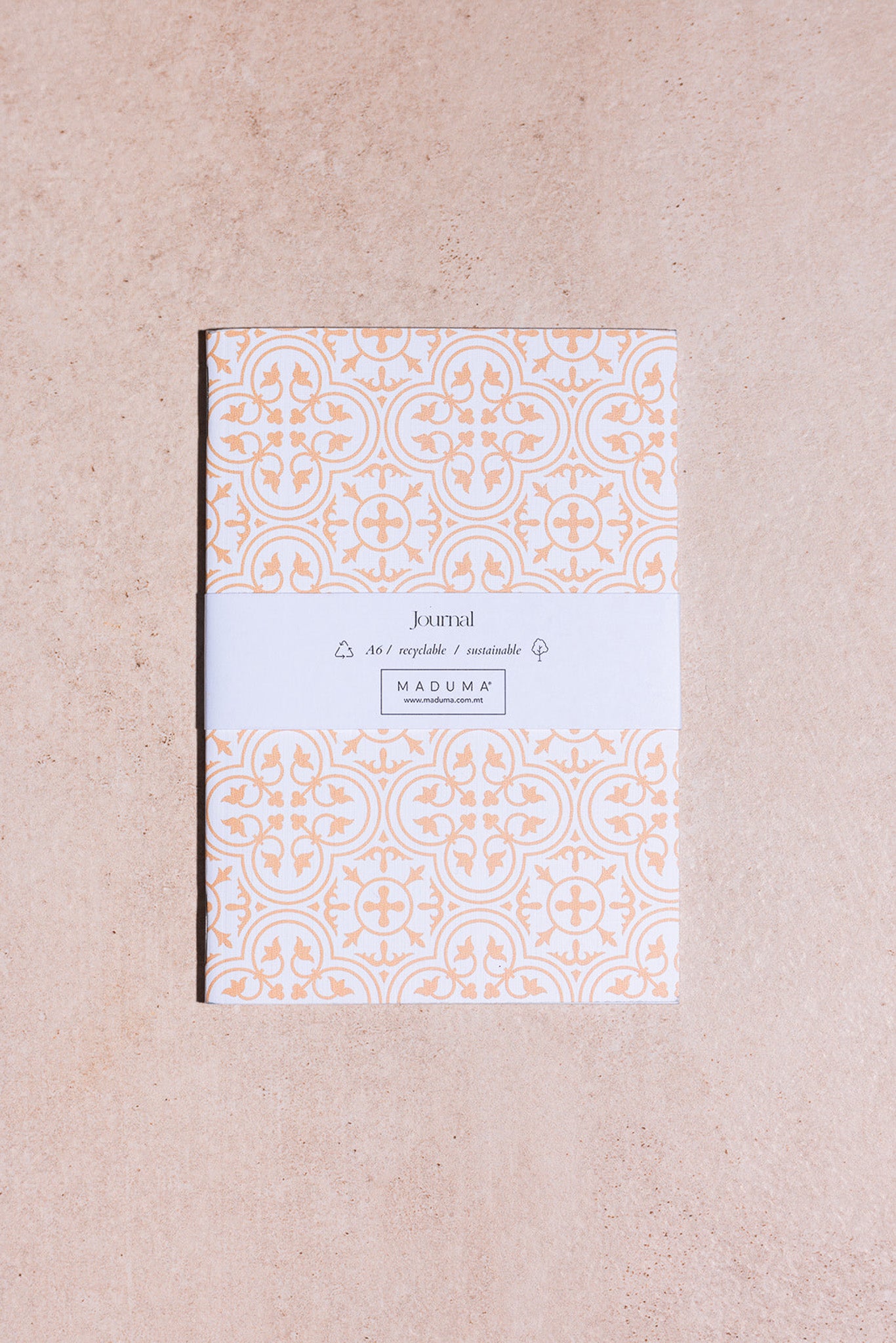 Gold A6 Ruled Journal