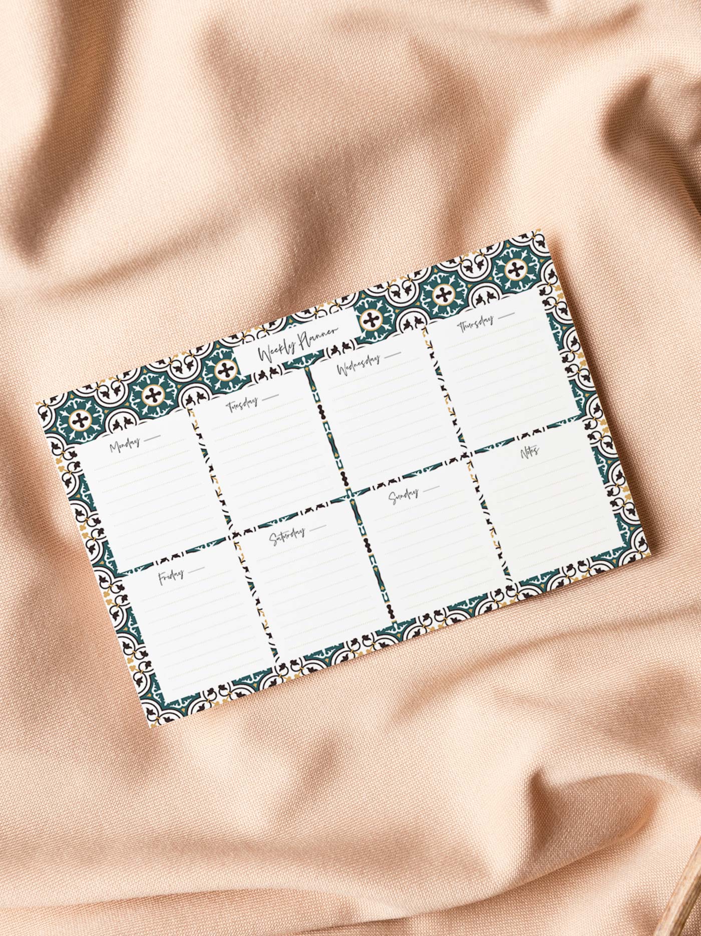 Ħadrani Weekly Planner