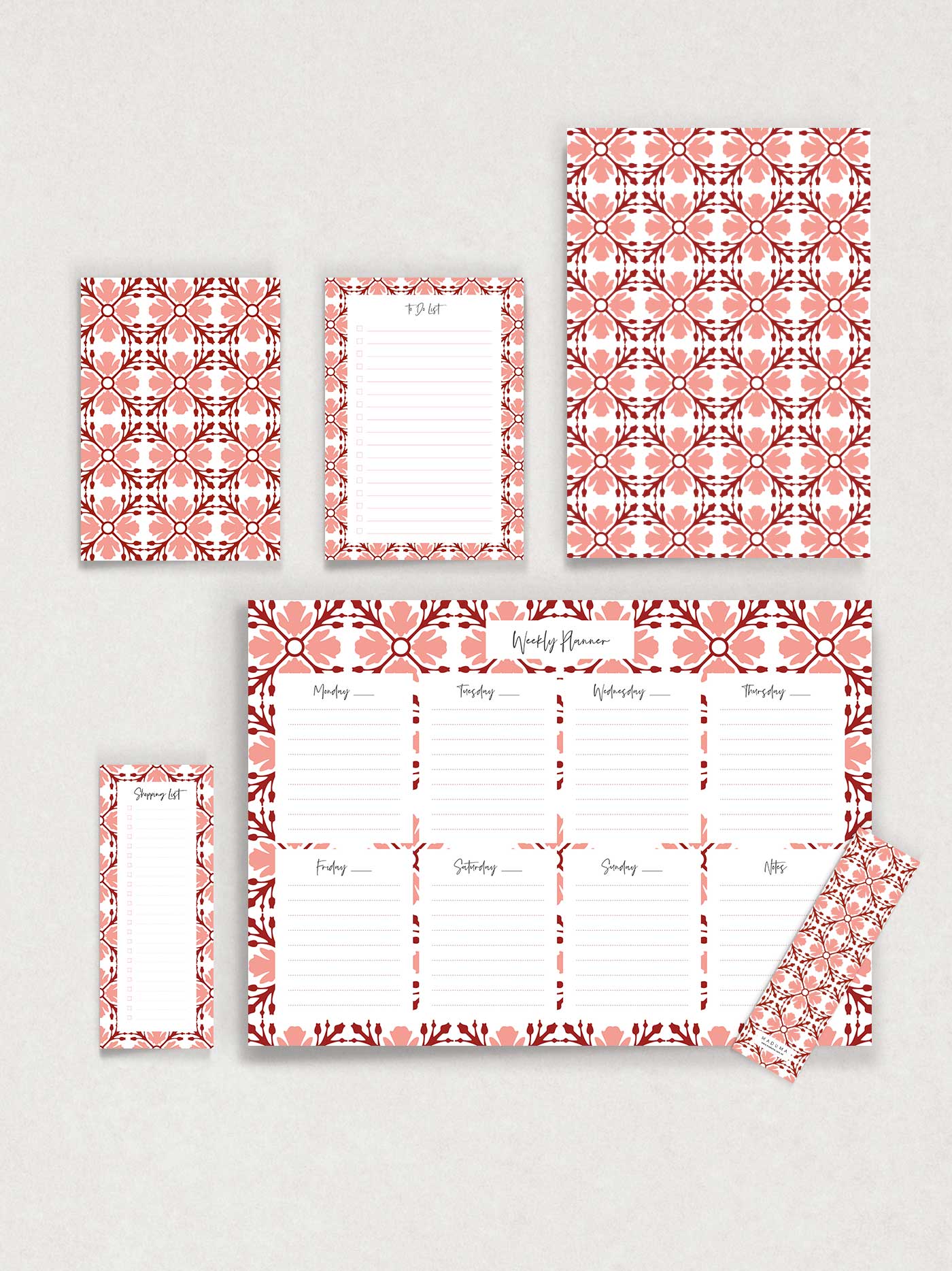 Warda Deluxe Stationery Set