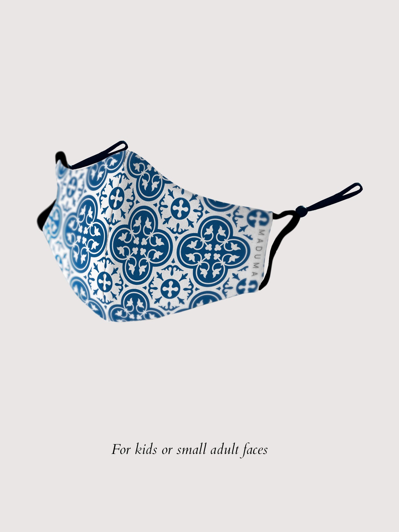 KIDS Face Mask Blu Ċar