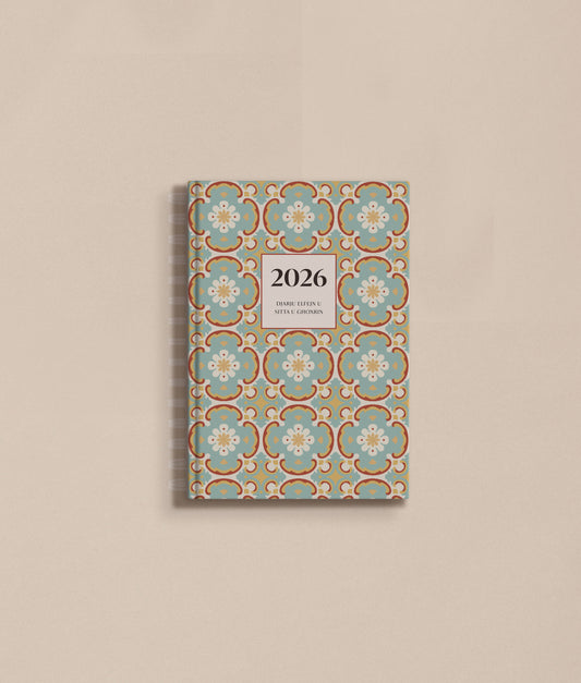 PRE-ORDER 2026 Hardbound Diary DAILY View