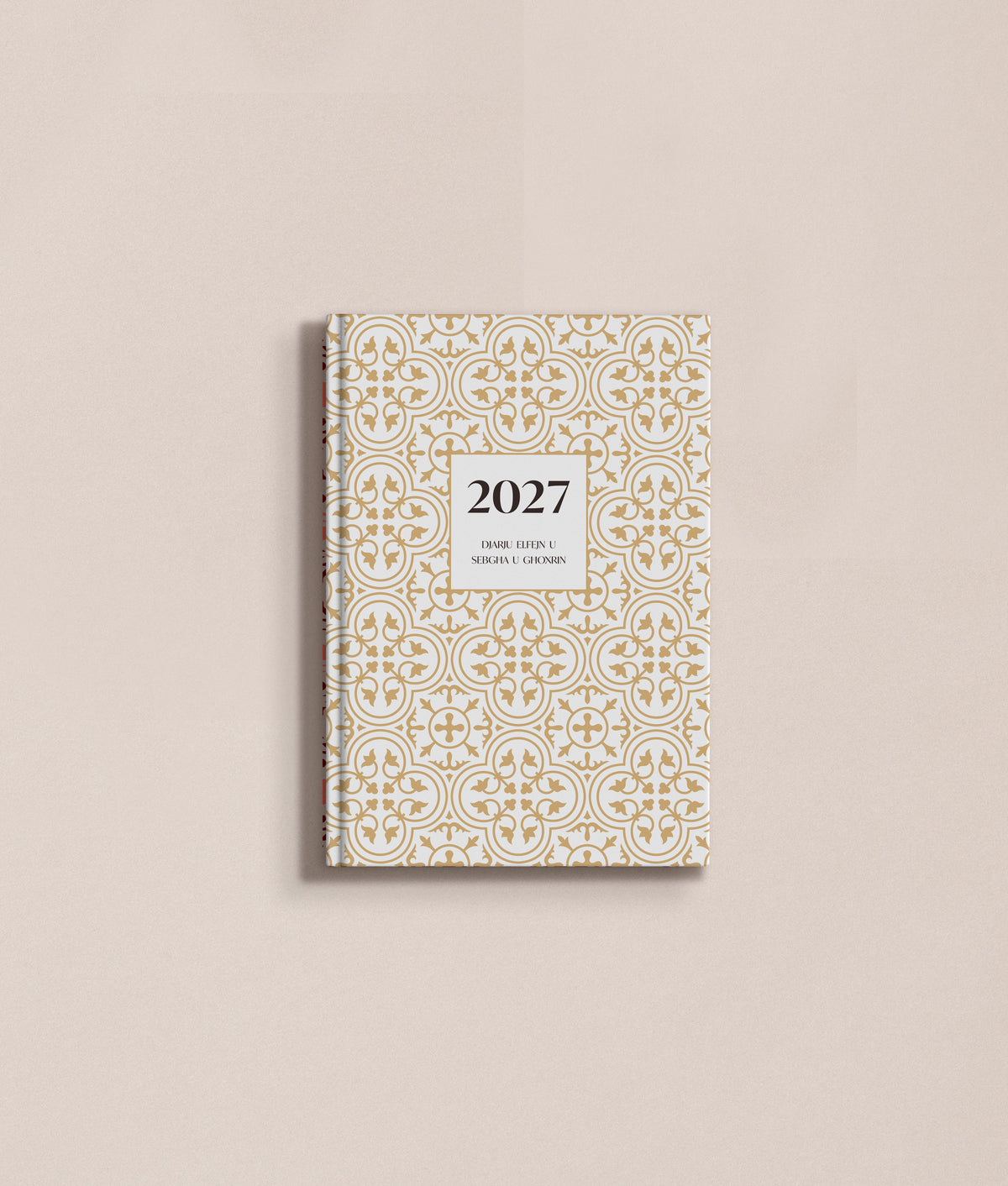 PRE-ORDER 2027 Hardbound Diary WEEKLY View