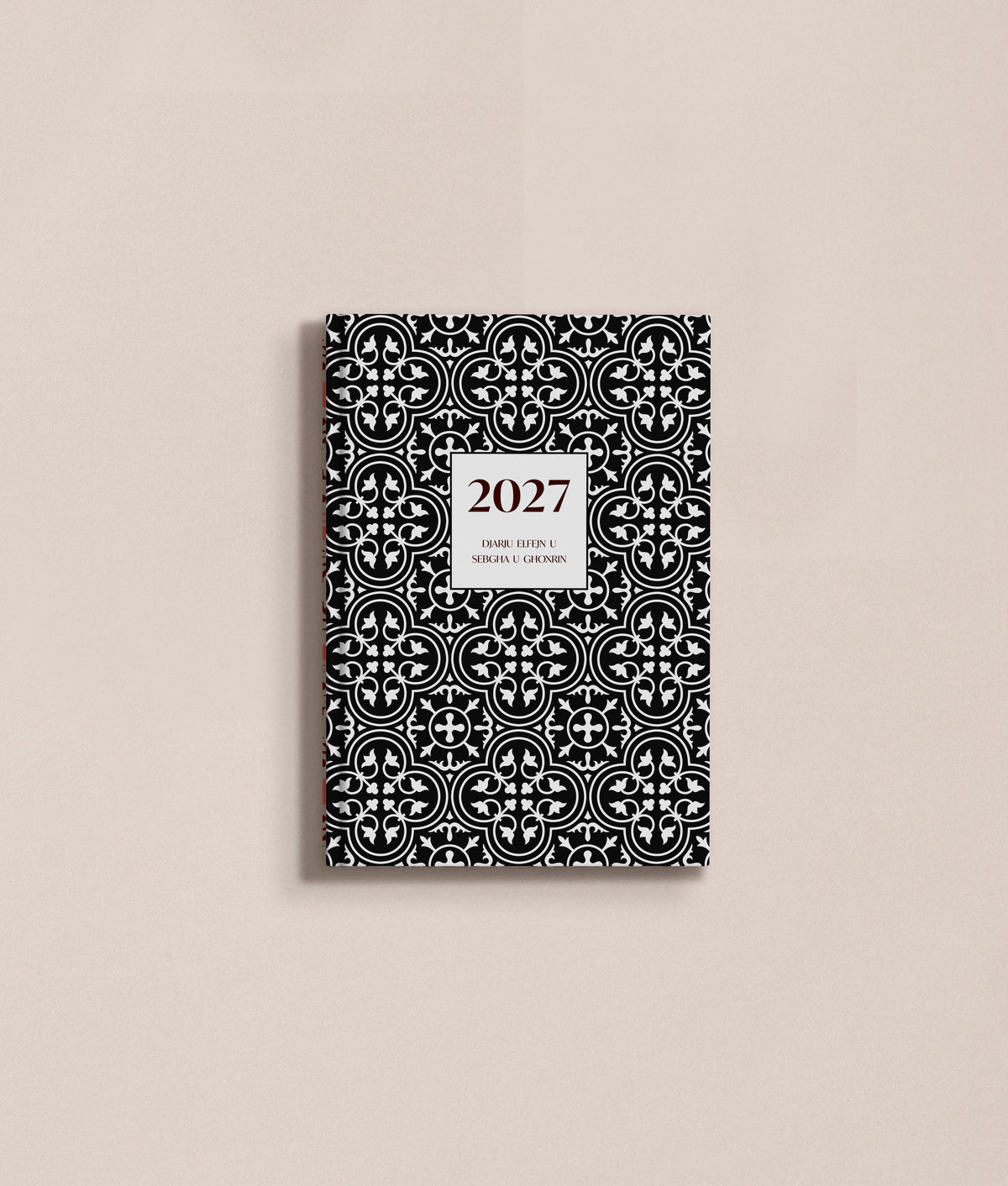 PRE-ORDER 2027 Hardbound Diary WEEKLY View