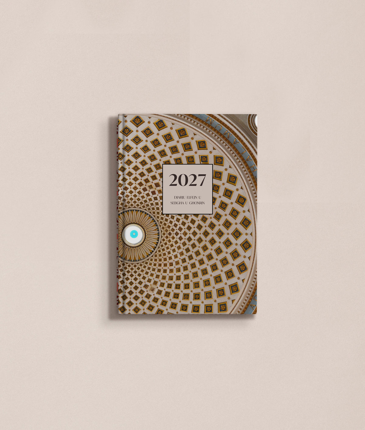 PRE-ORDER 2027 Hardbound Diary WEEKLY View