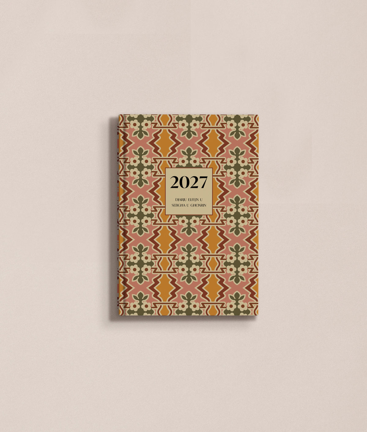 PRE-ORDER 2027 Hardbound Diary WEEKLY View