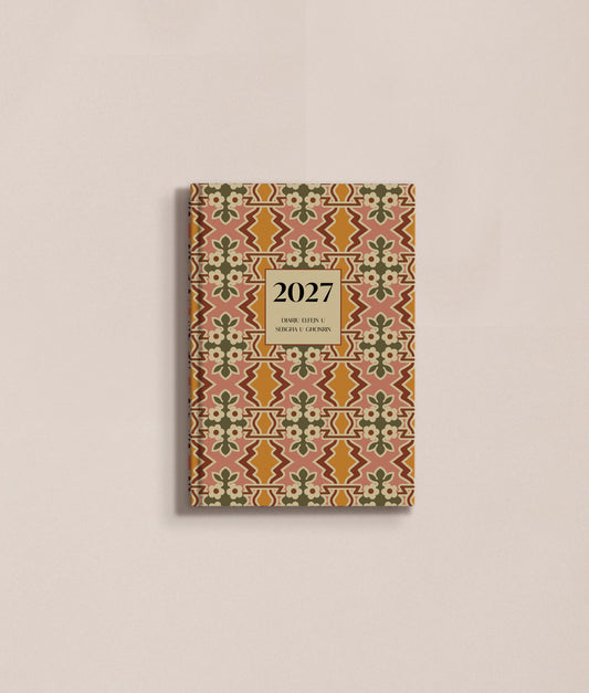 PRE-ORDER 2027 Hardbound Diary WEEKLY View