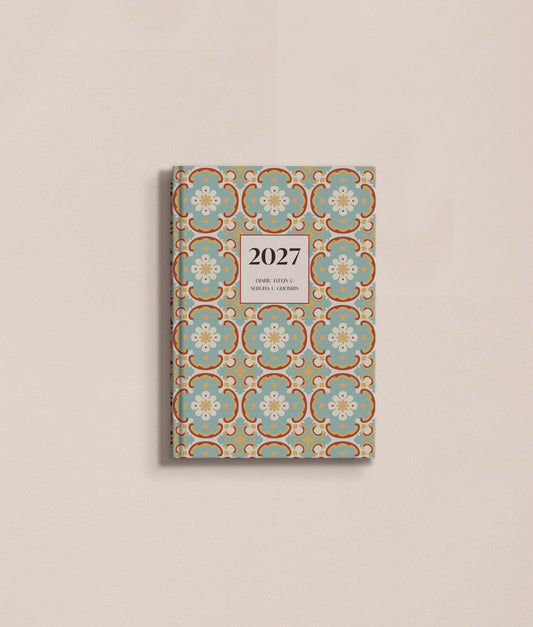 PRE-ORDER 2027 Hardbound Diary DAILY View