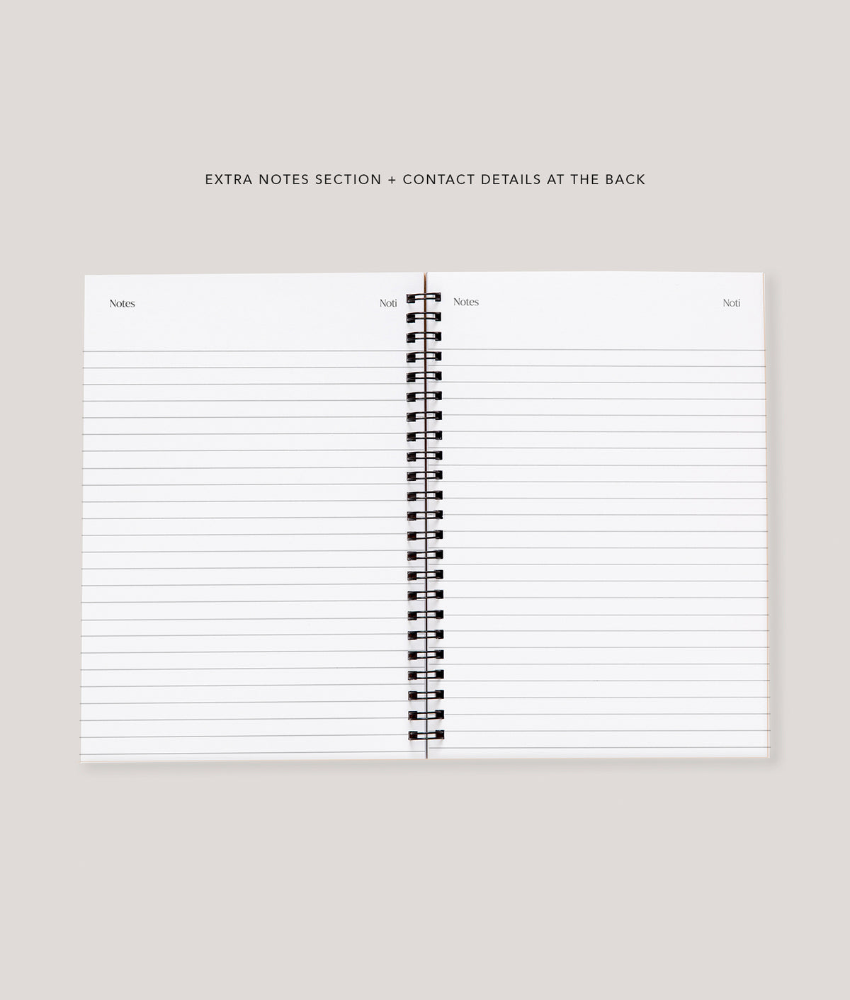 PRE-ORDER 2027 Spiral Diary DAILY View