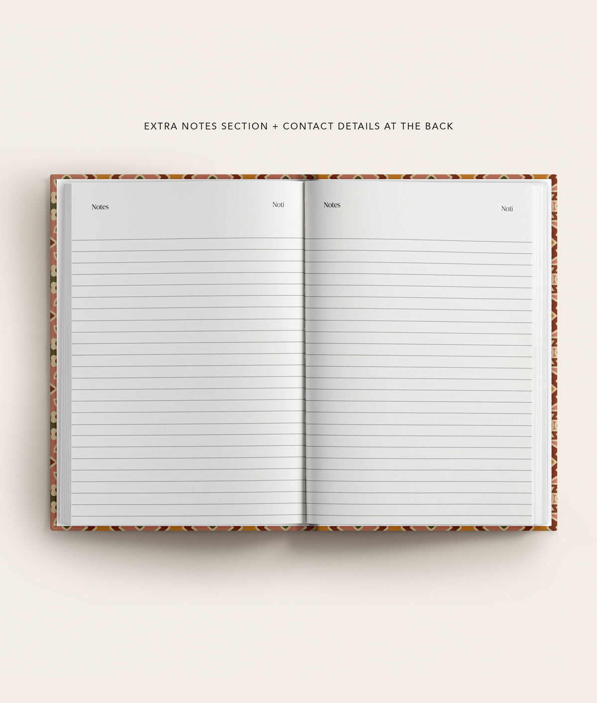 PRE-ORDER 2027 Hardbound Diary WEEKLY View