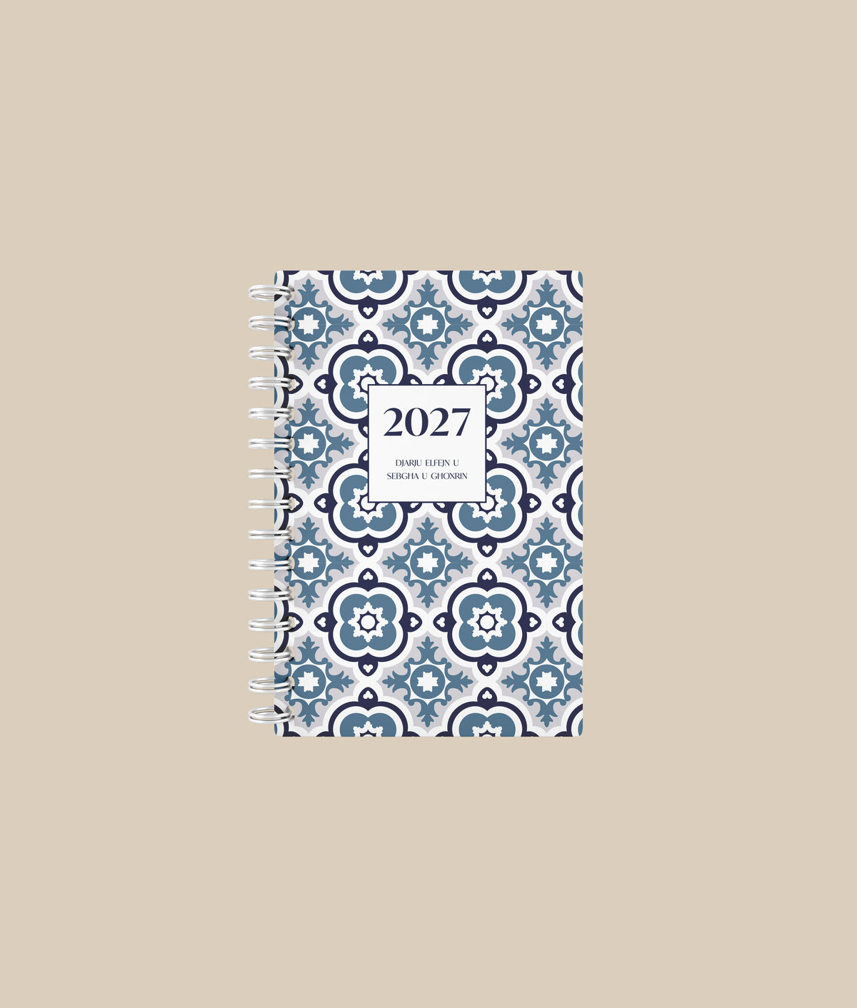 PRE-ORDER 2027 Spiral Diary DAILY View