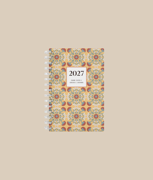 PRE-ORDER 2027 Spiral Diary DAILY View