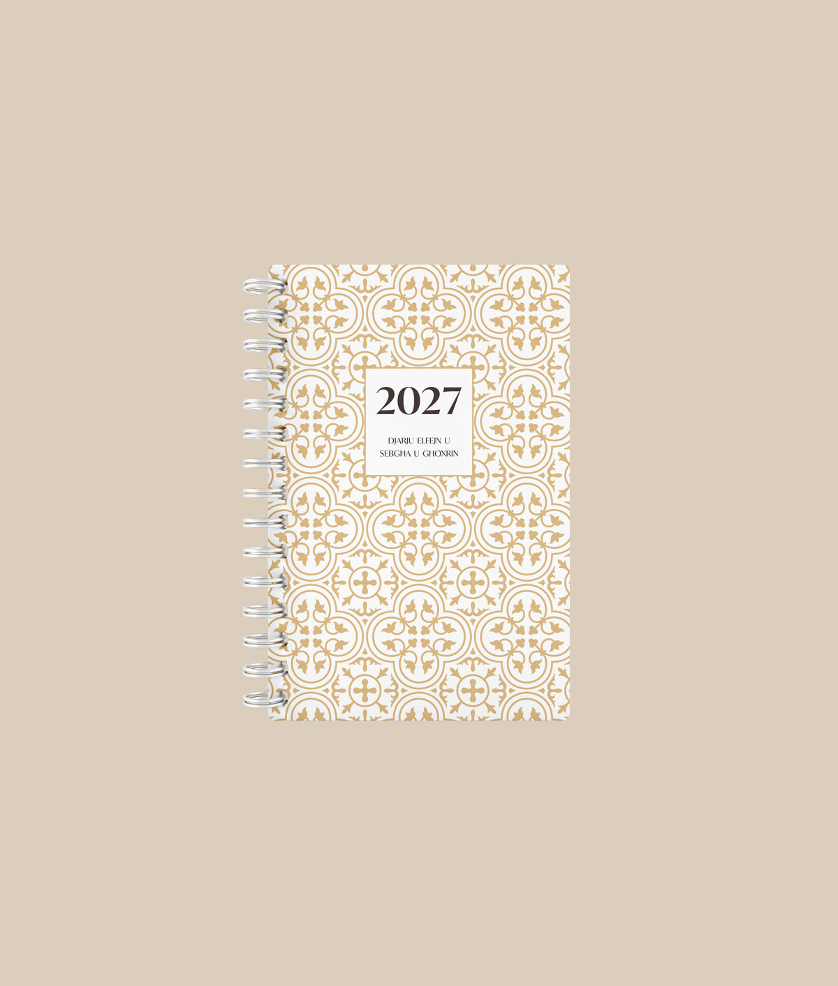 PRE-ORDER 2027 Spiral Diary DAILY View