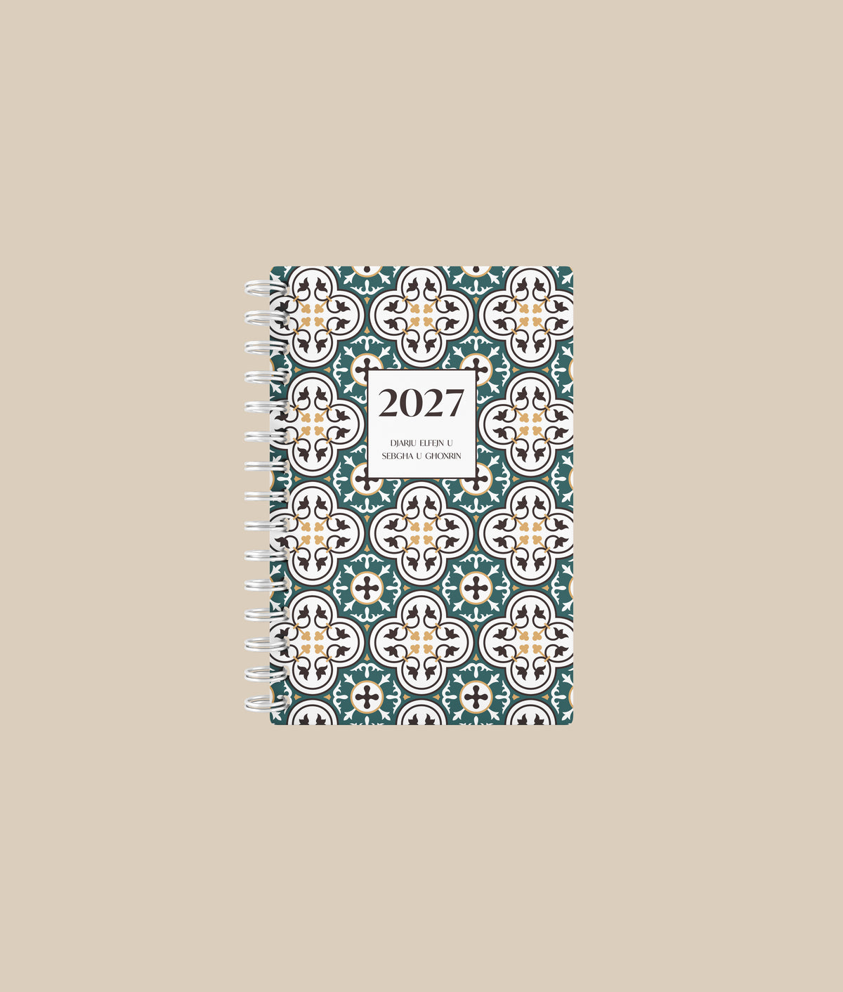 PRE-ORDER 2027 Spiral Diary DAILY View