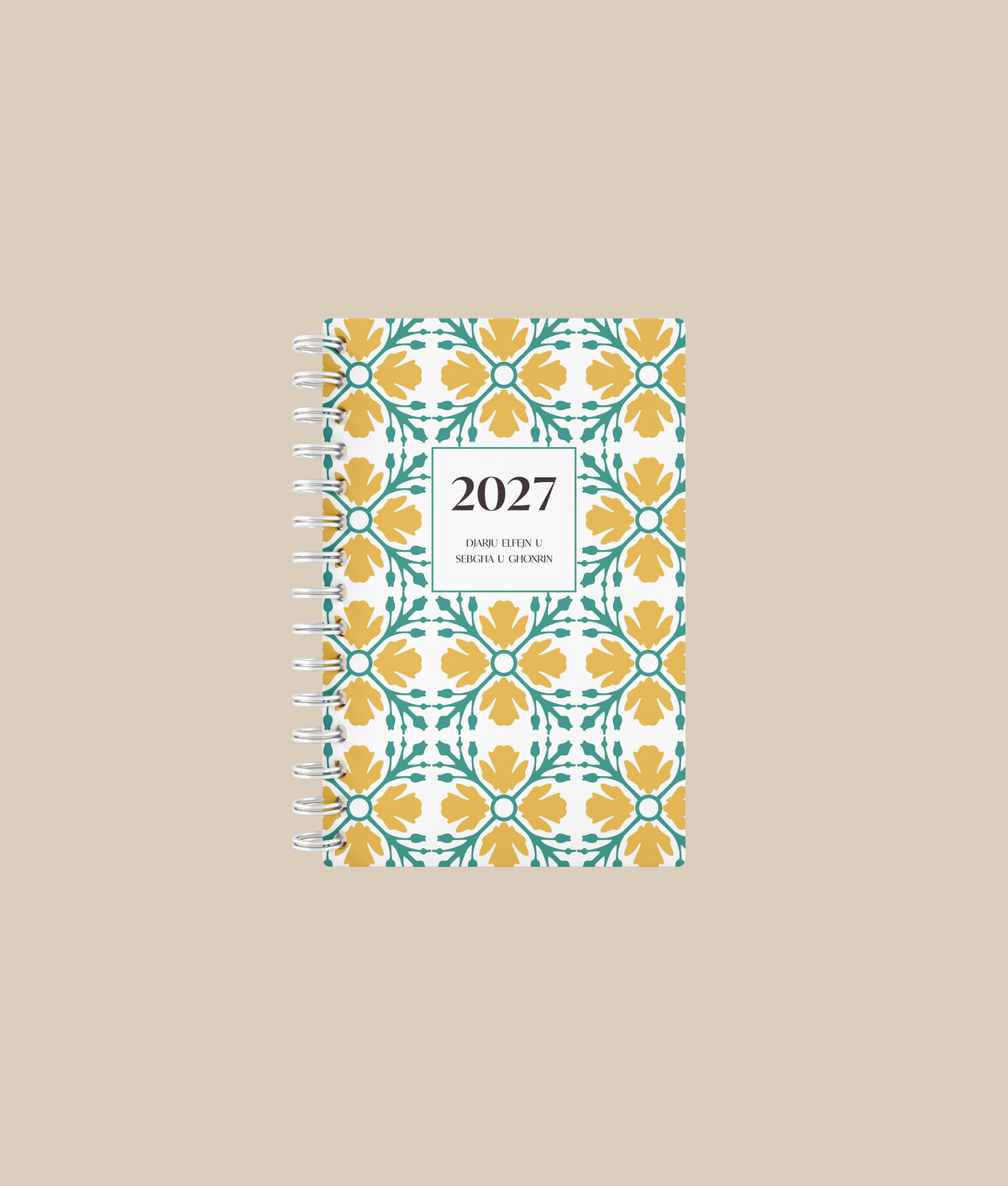 PRE-ORDER 2027 Spiral Diary DAILY View