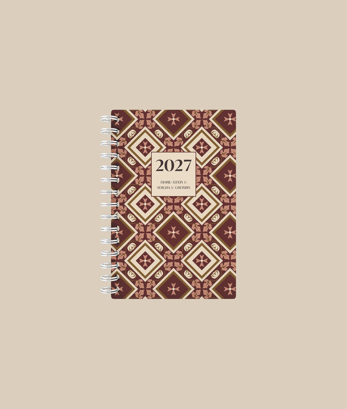 PRE-ORDER 2027 Spiral Diary DAILY View