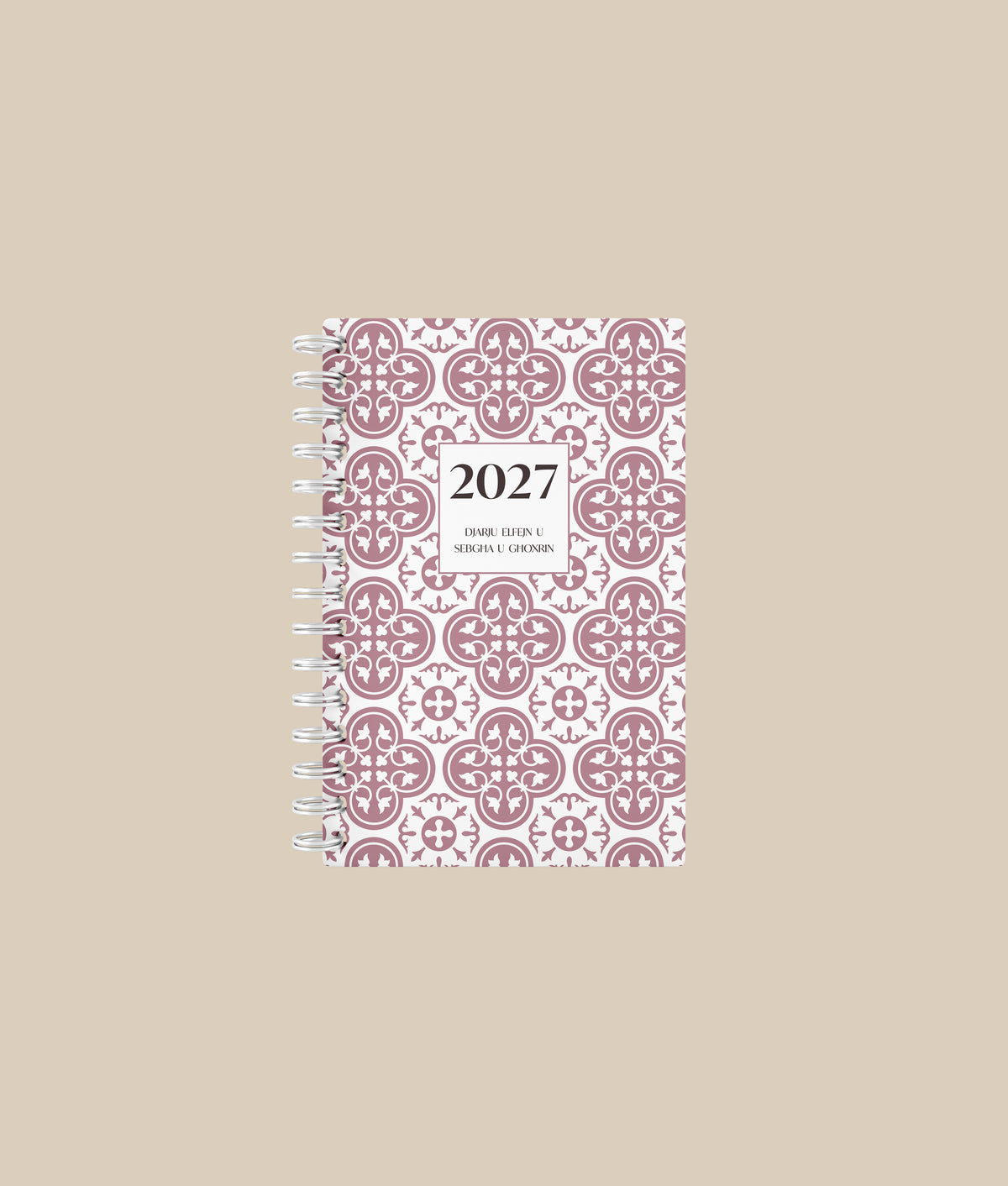 PRE-ORDER 2027 Spiral Diary DAILY View