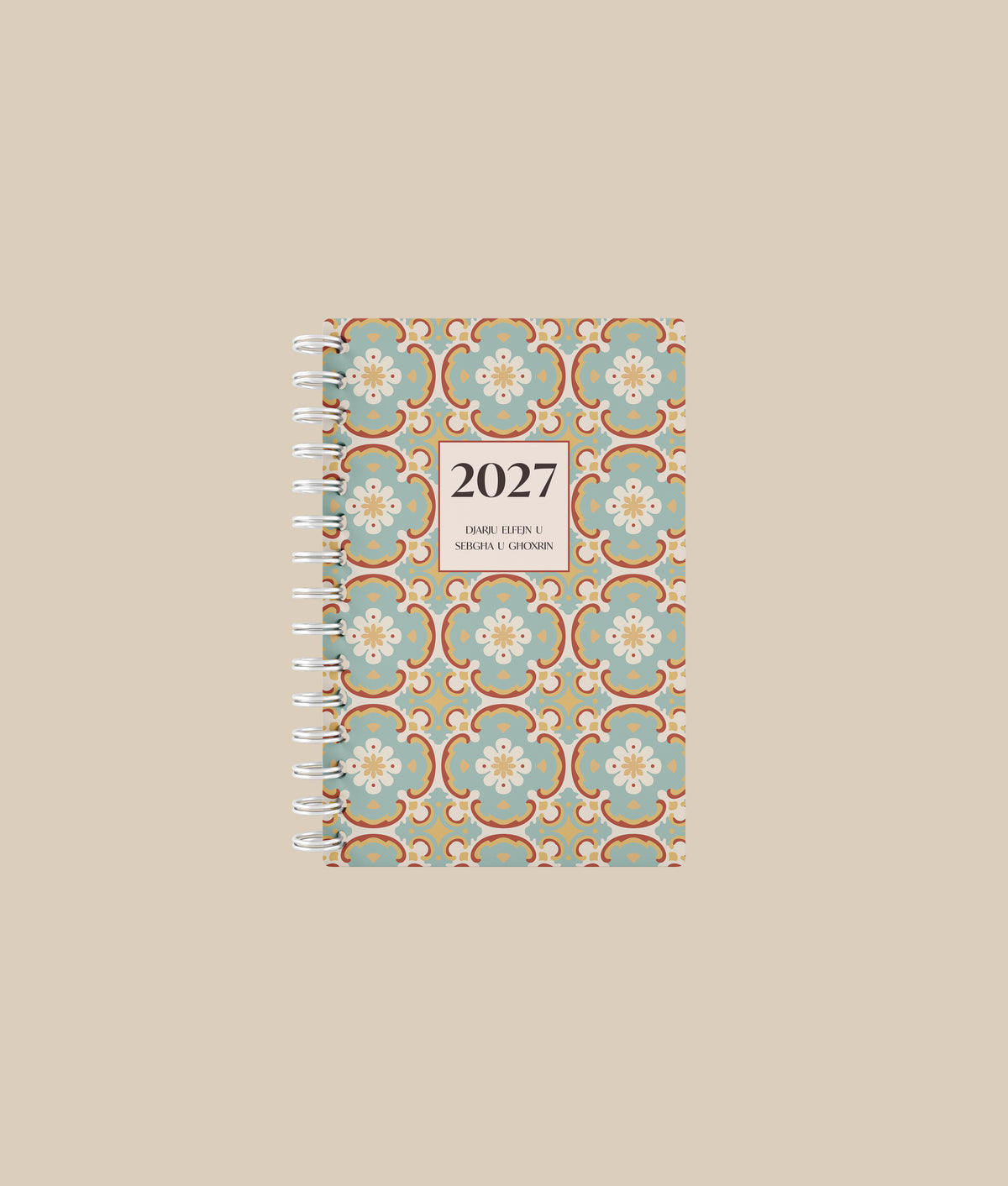 PRE-ORDER 2027 Spiral Diary DAILY View