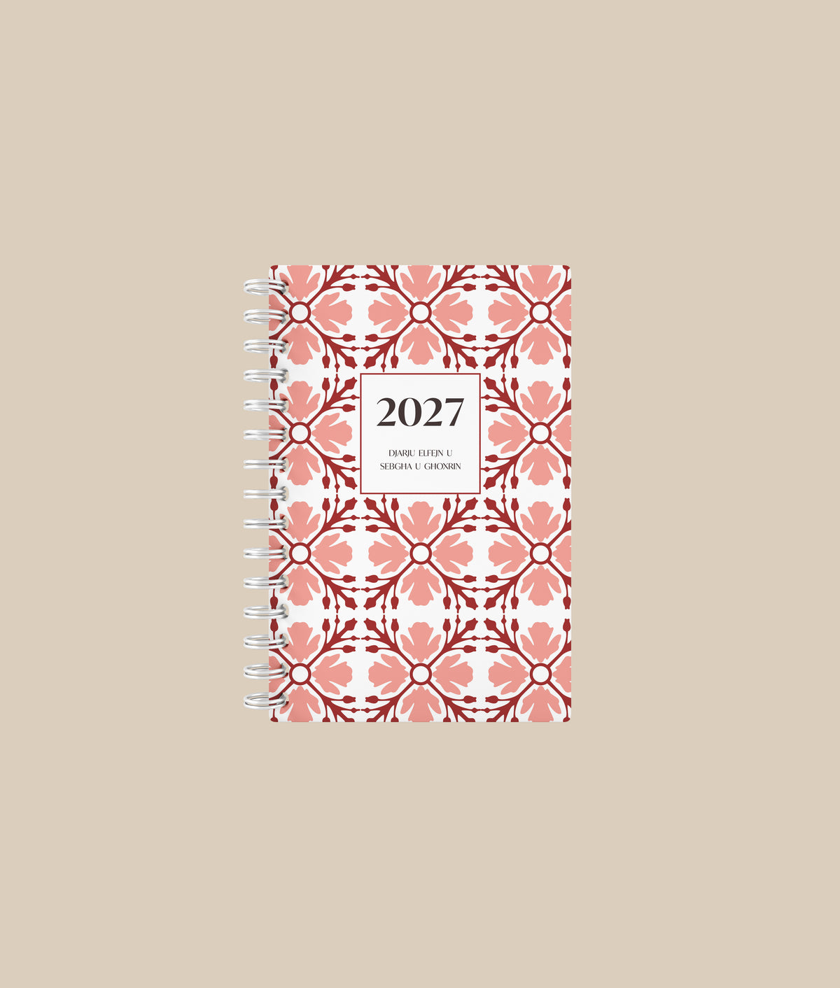 PRE-ORDER 2027 Spiral Diary DAILY View