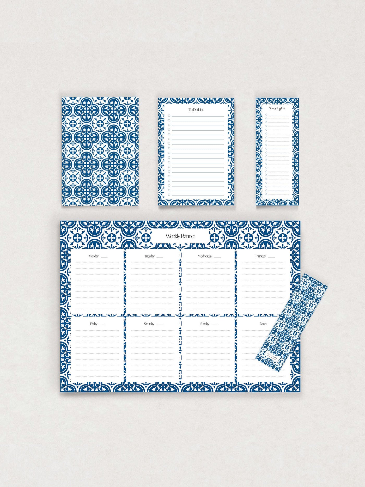 Blu Ċar Essentials Stationery Set