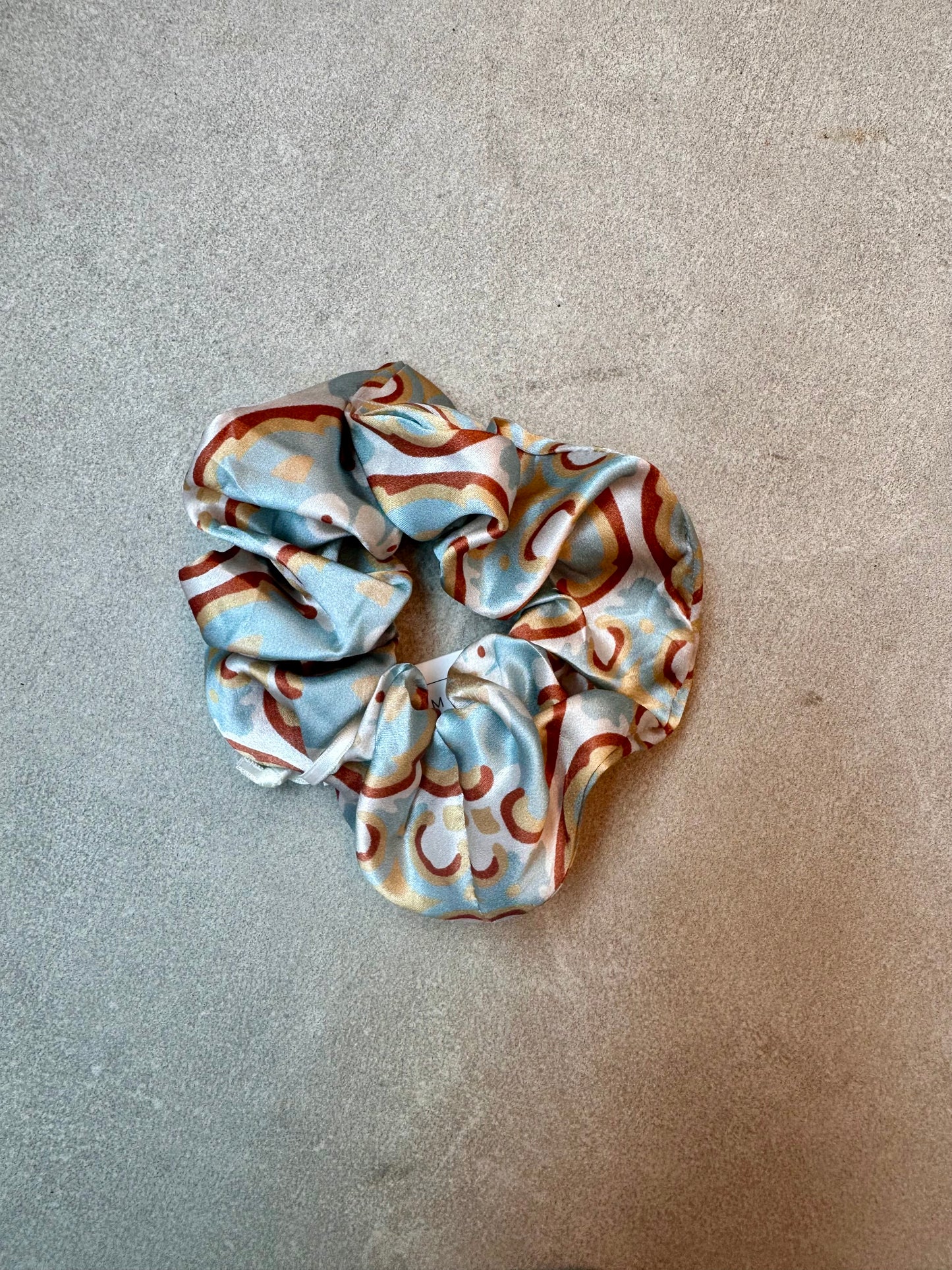 Turquoise Scrunchie