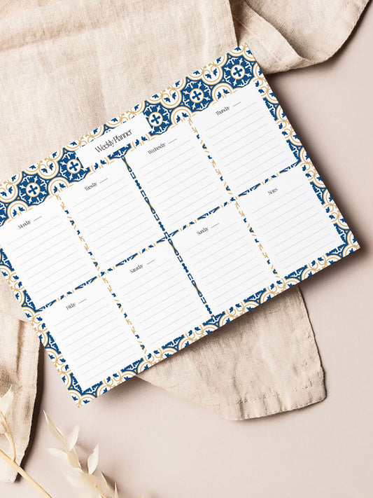 Ikħal Weekly Planner