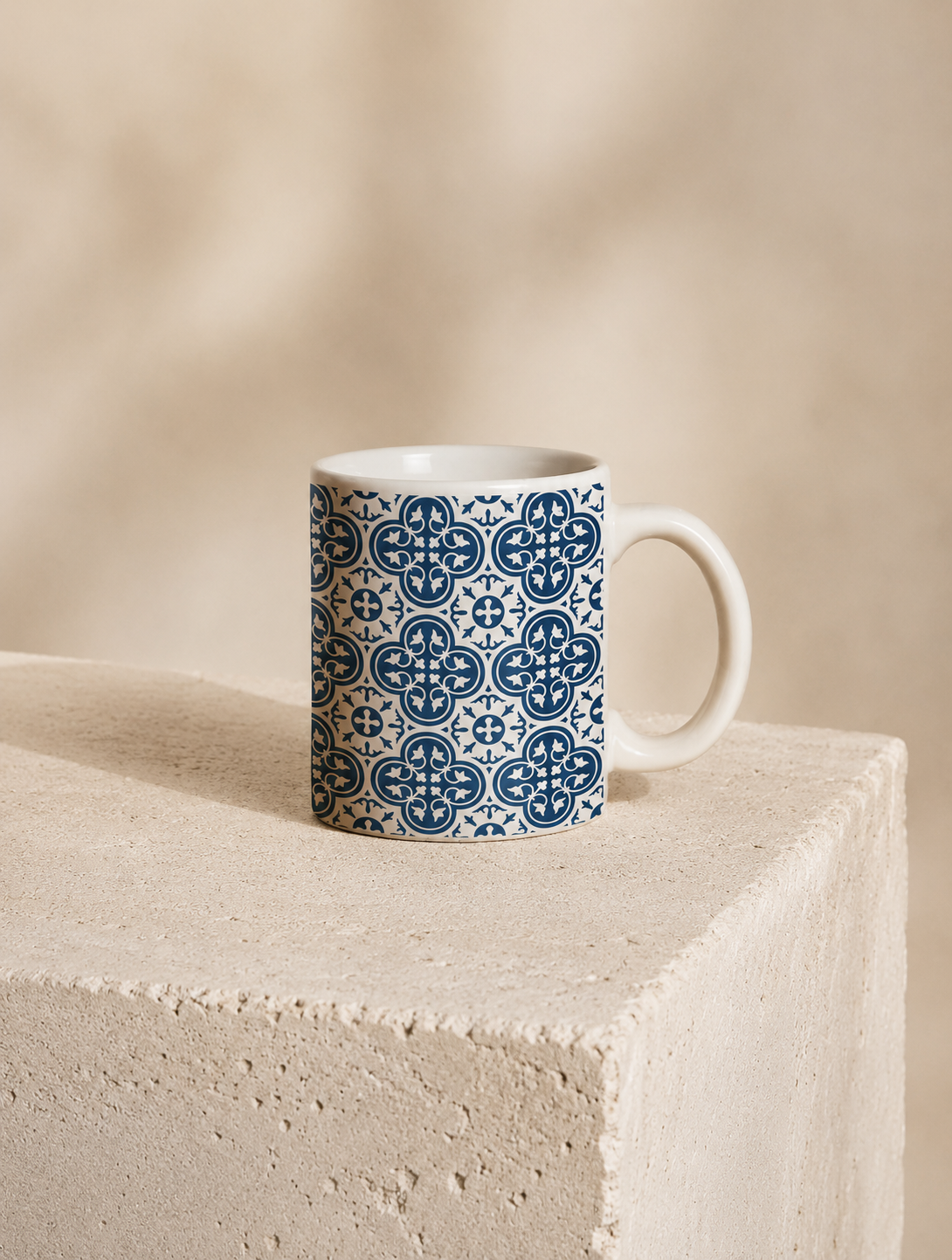 Blu Ċar Ceramic Mug