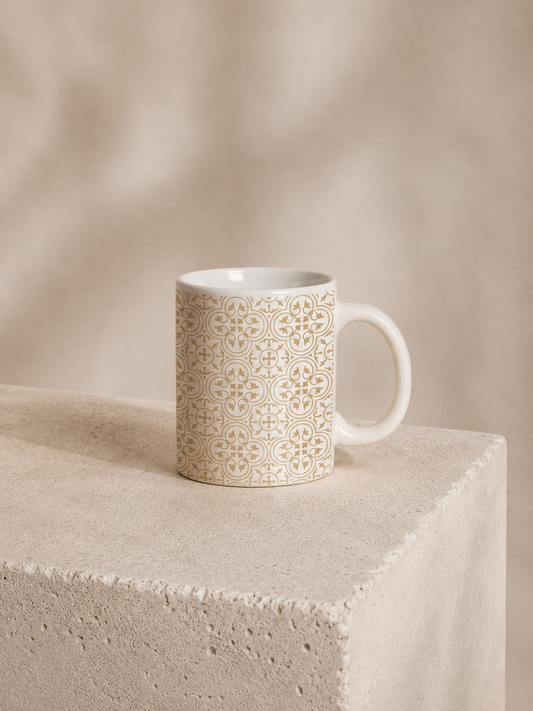 Gold Ceramic Mug