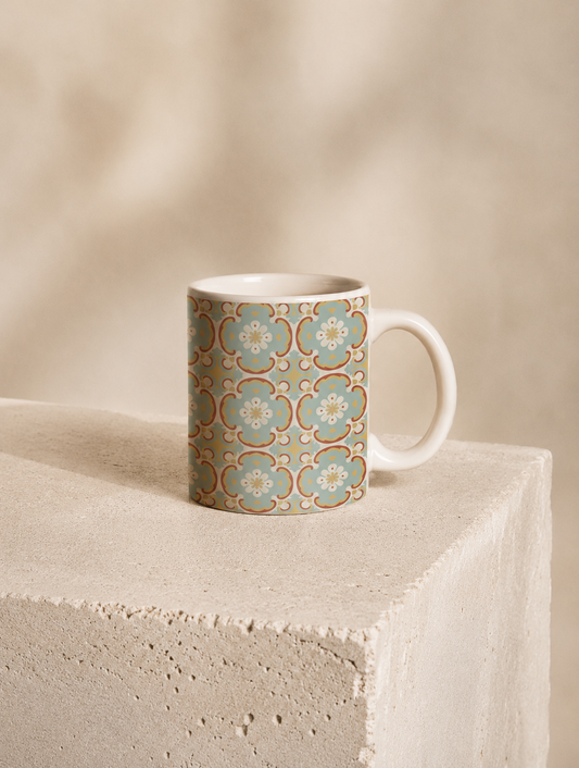 Turquoise Ceramic Mug