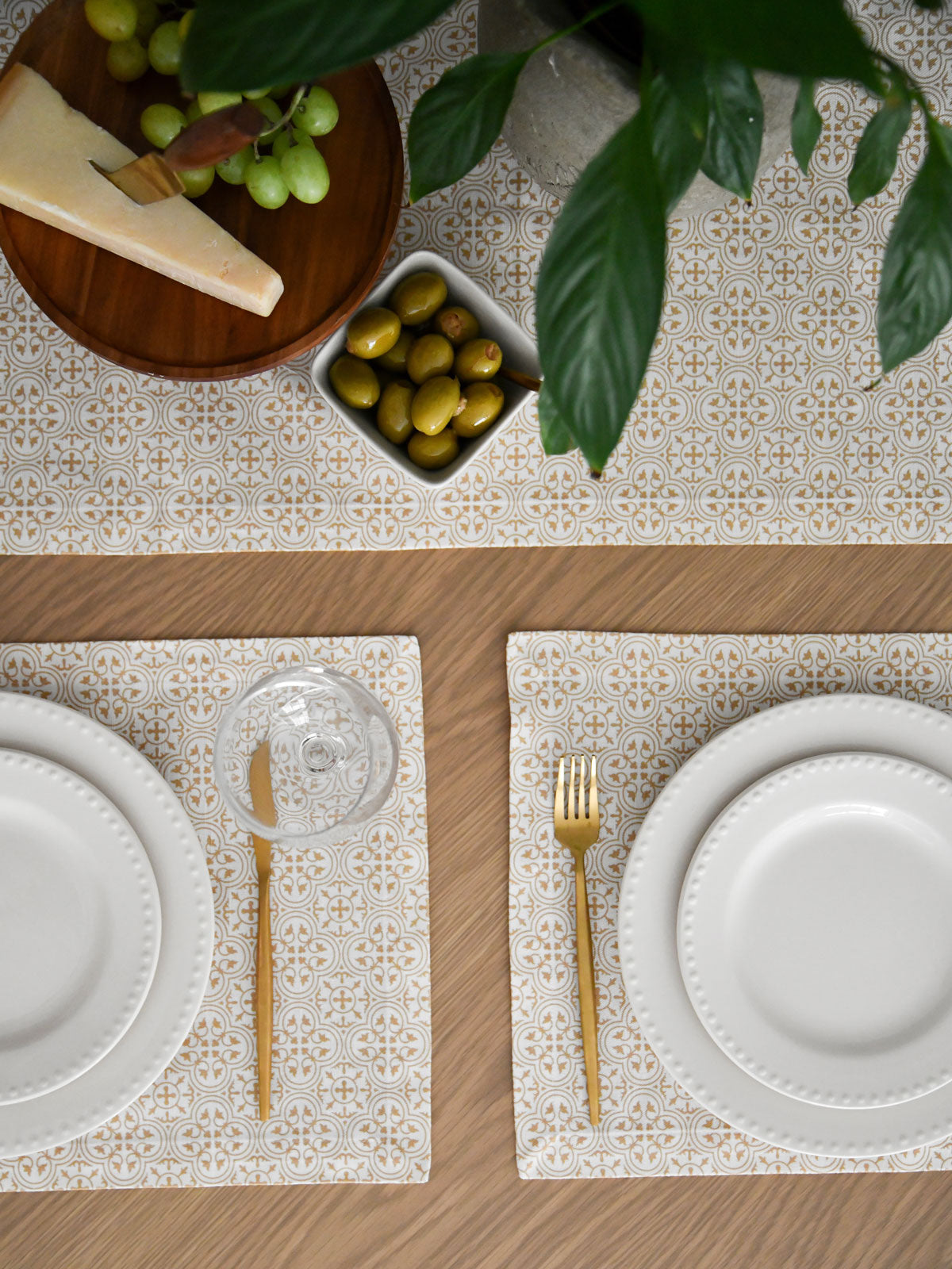 Gold Table Runner