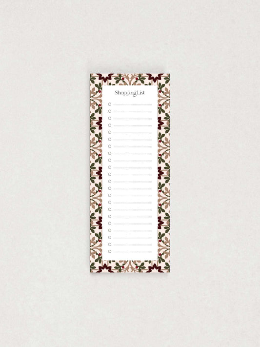 Holly Shopping List