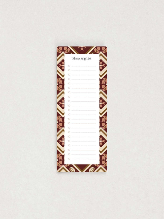 Maltese Cross Shopping List