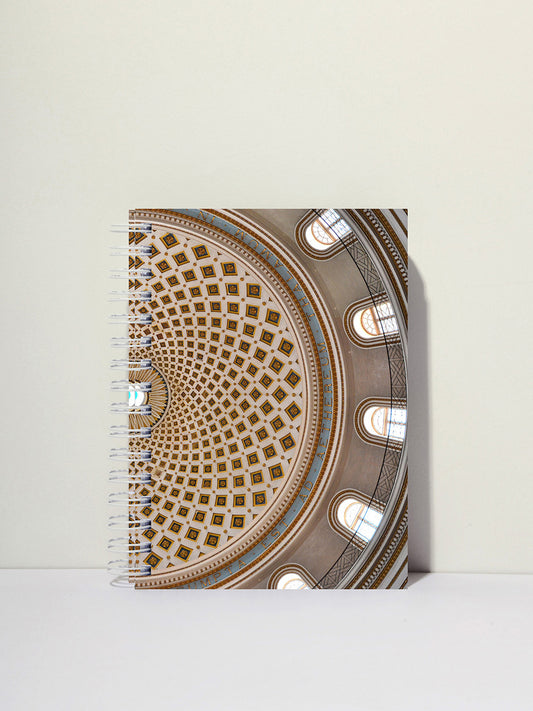 Mosta Dome Spiral Ruled Journal