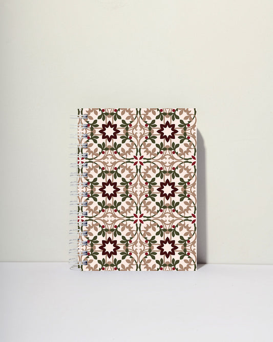 Holly Spiral Ruled Journal