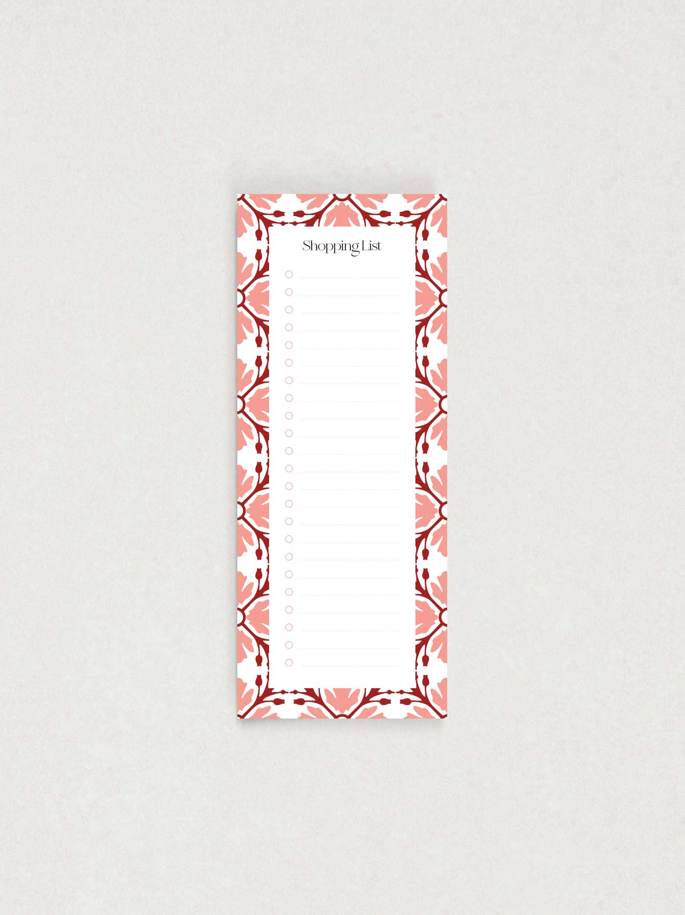 Warda Shopping List