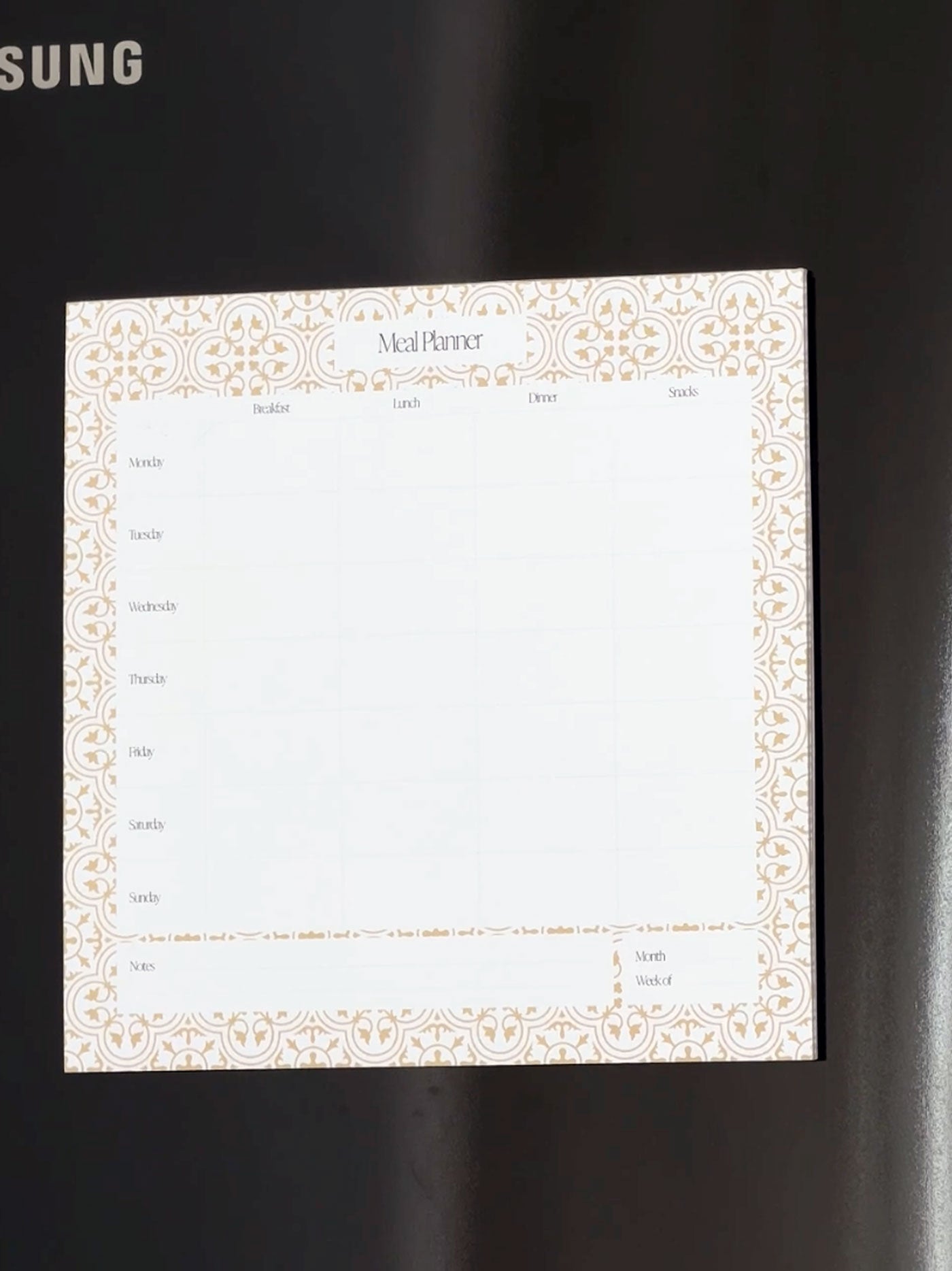 Ħadrani Meal Planner