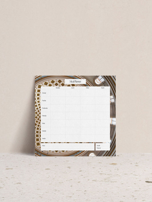 Mosta Dome Meal Planner