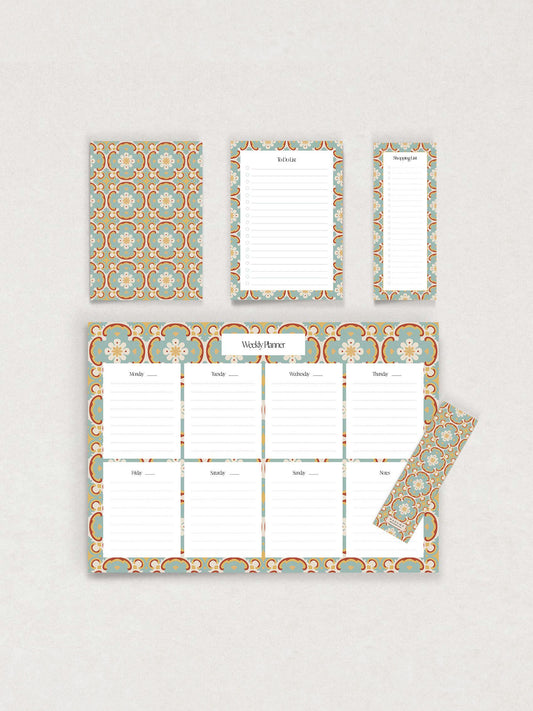 Turquoise Essentials Stationery Set