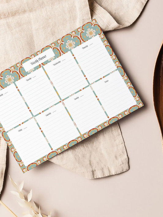 Turquoise Weekly Planner
