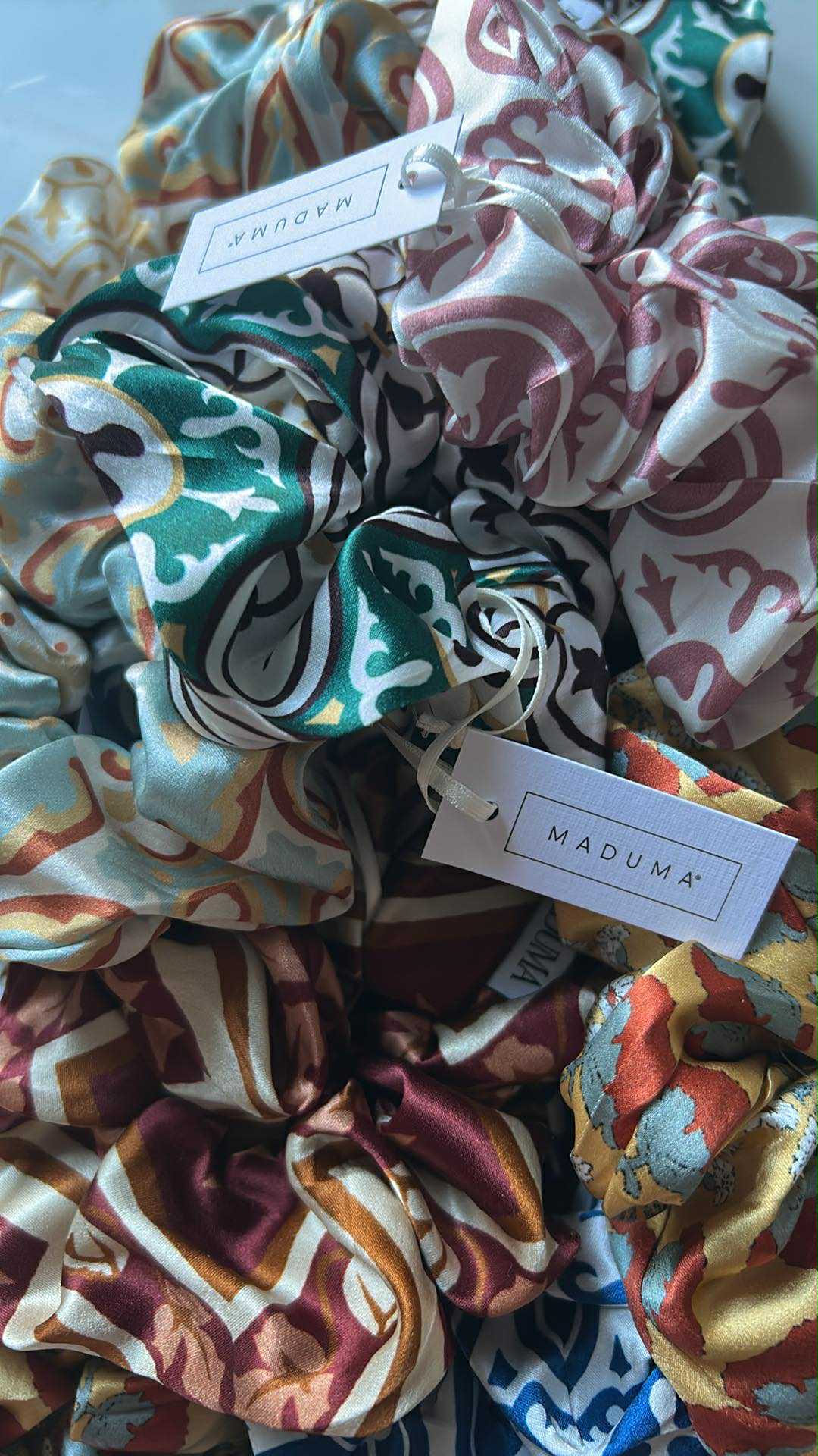 Maltese Cross Scrunchie