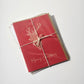 Gold Christmas Cards SET OF 3