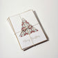 Red Christmas Cards SET OF 3