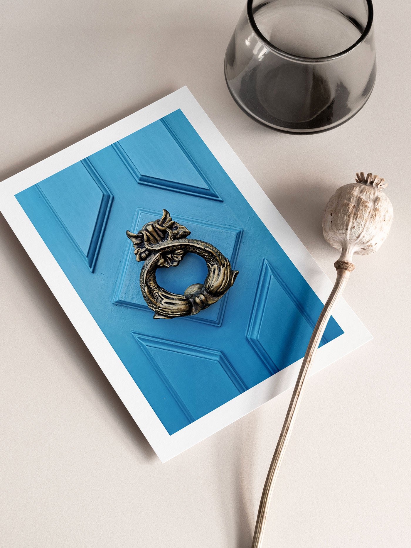 Door Knocker Postcard