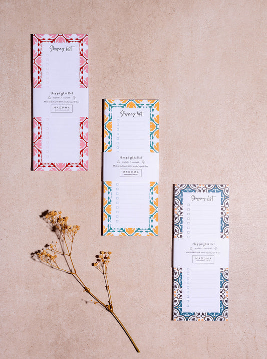 Shopping Lists - SET OF 3
